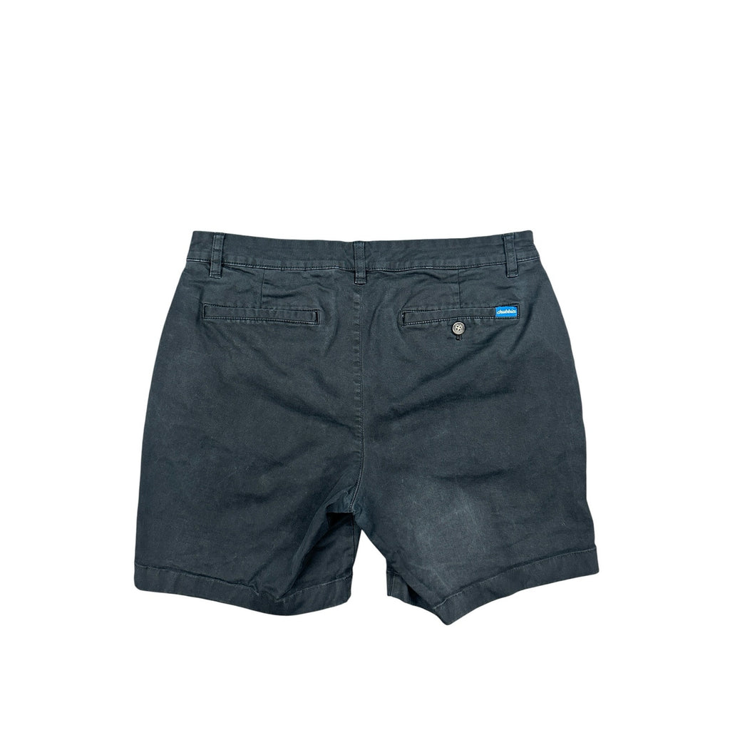 Chubbies The Flat Front Collection Regular Fit 7" Chino Shorts in Shadowstorm Black — Size 32 // Preowned