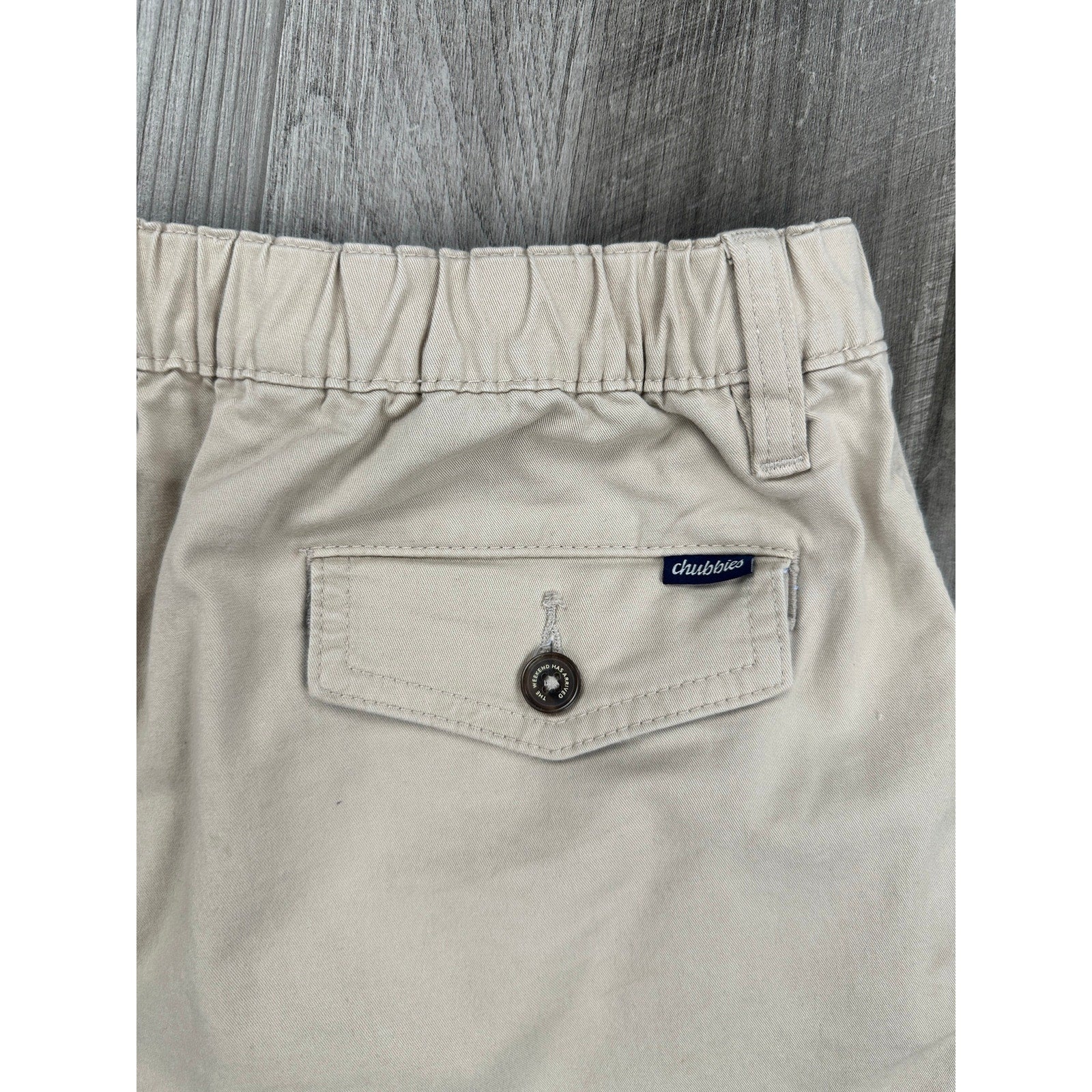 Chubbies 5.5" Originals Stretch Short "The Khakinators" in Khaki — Size Medium // Preowned