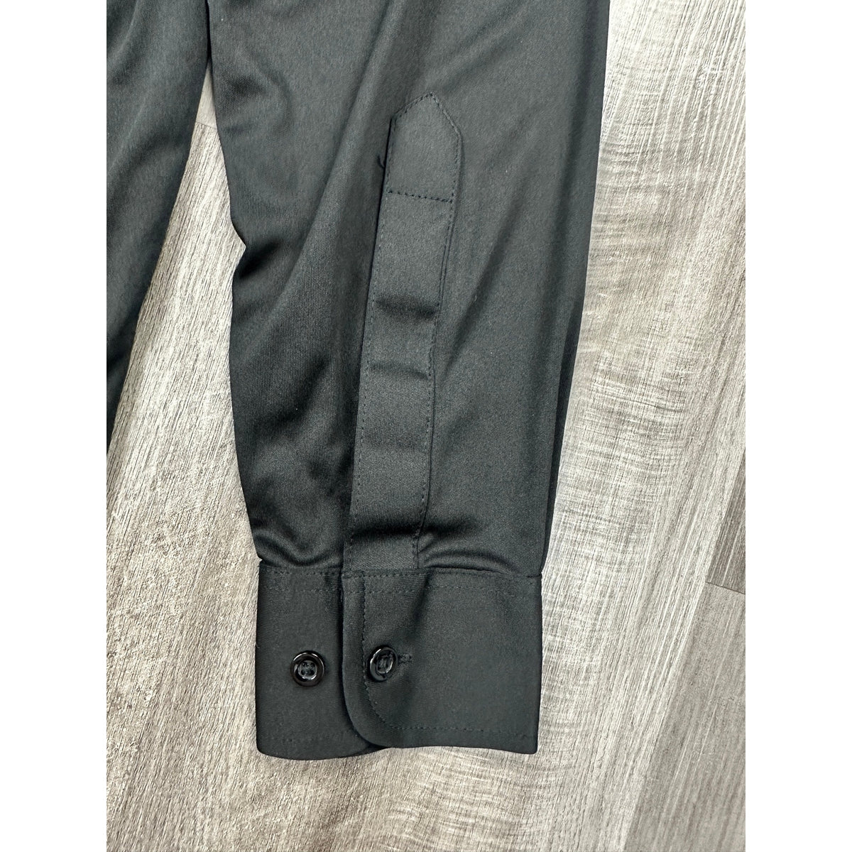 Collars & Co. Semi-Spread Dress Collar Long Sleeve Polo — Size Small // Preowned