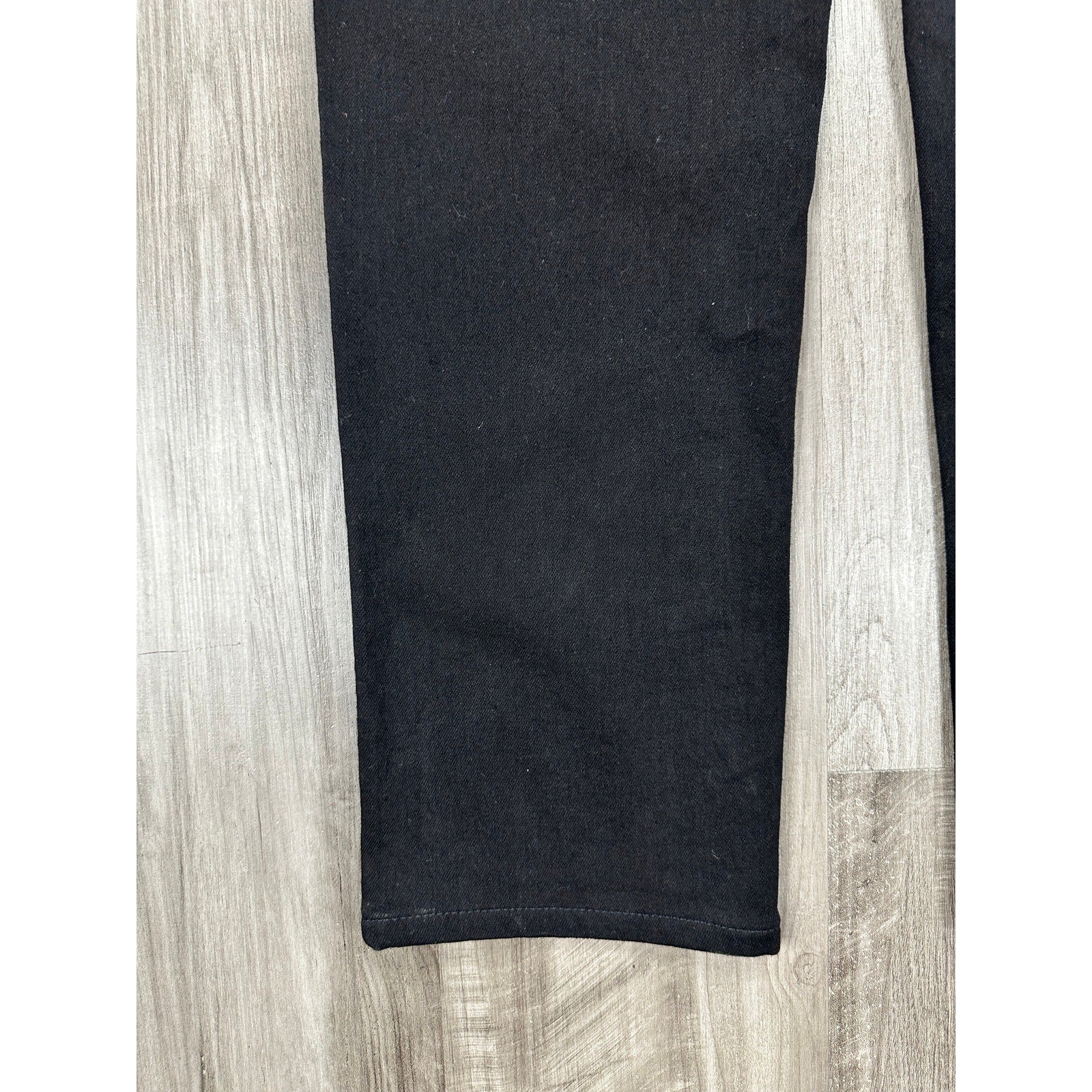 Zegna Stretch Cotton Roccia Slim Straight Jeans in Black Rinse — Size 34