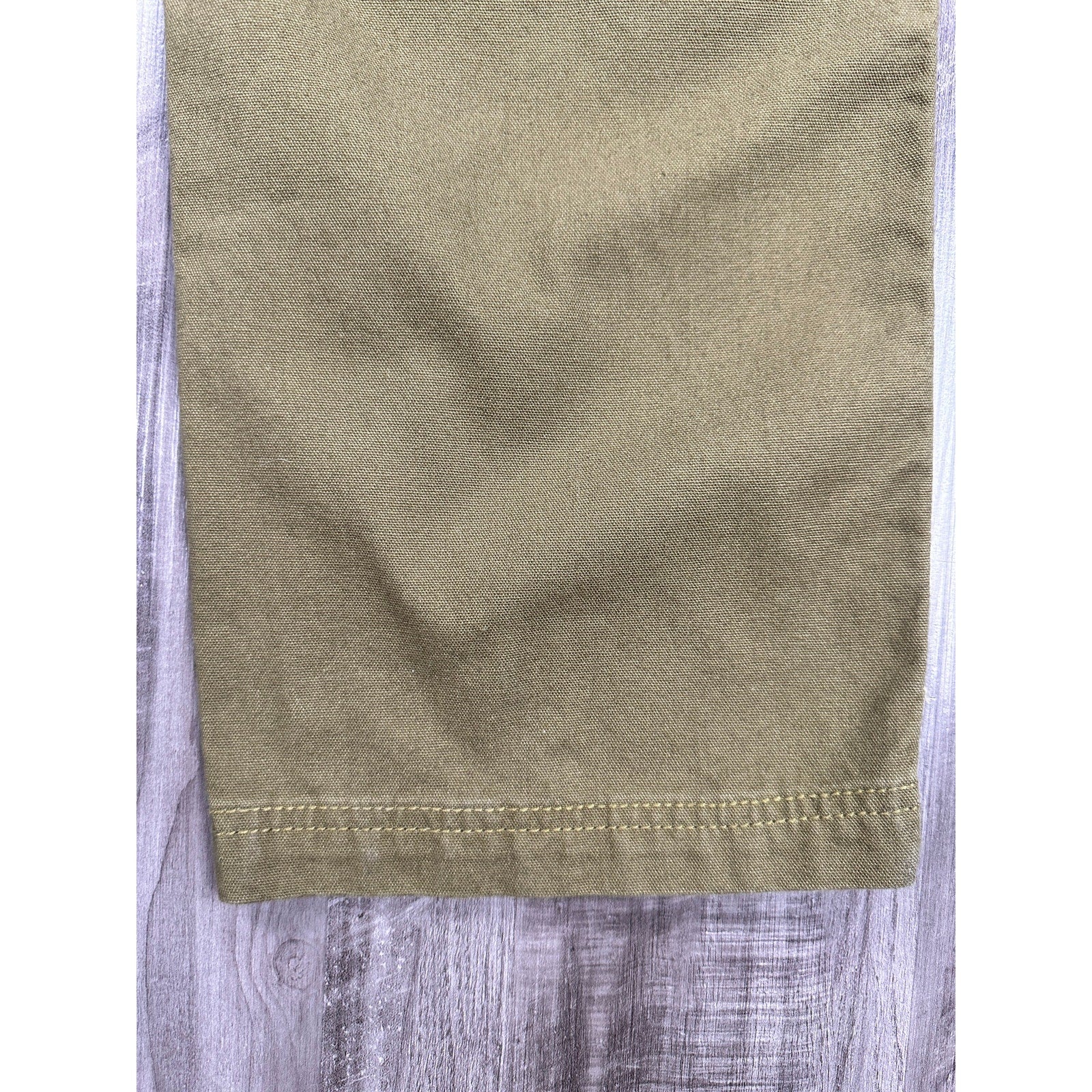Von Dutch Straight Double-Knee Carpenter Pant in Sphagnum Green — Size 34