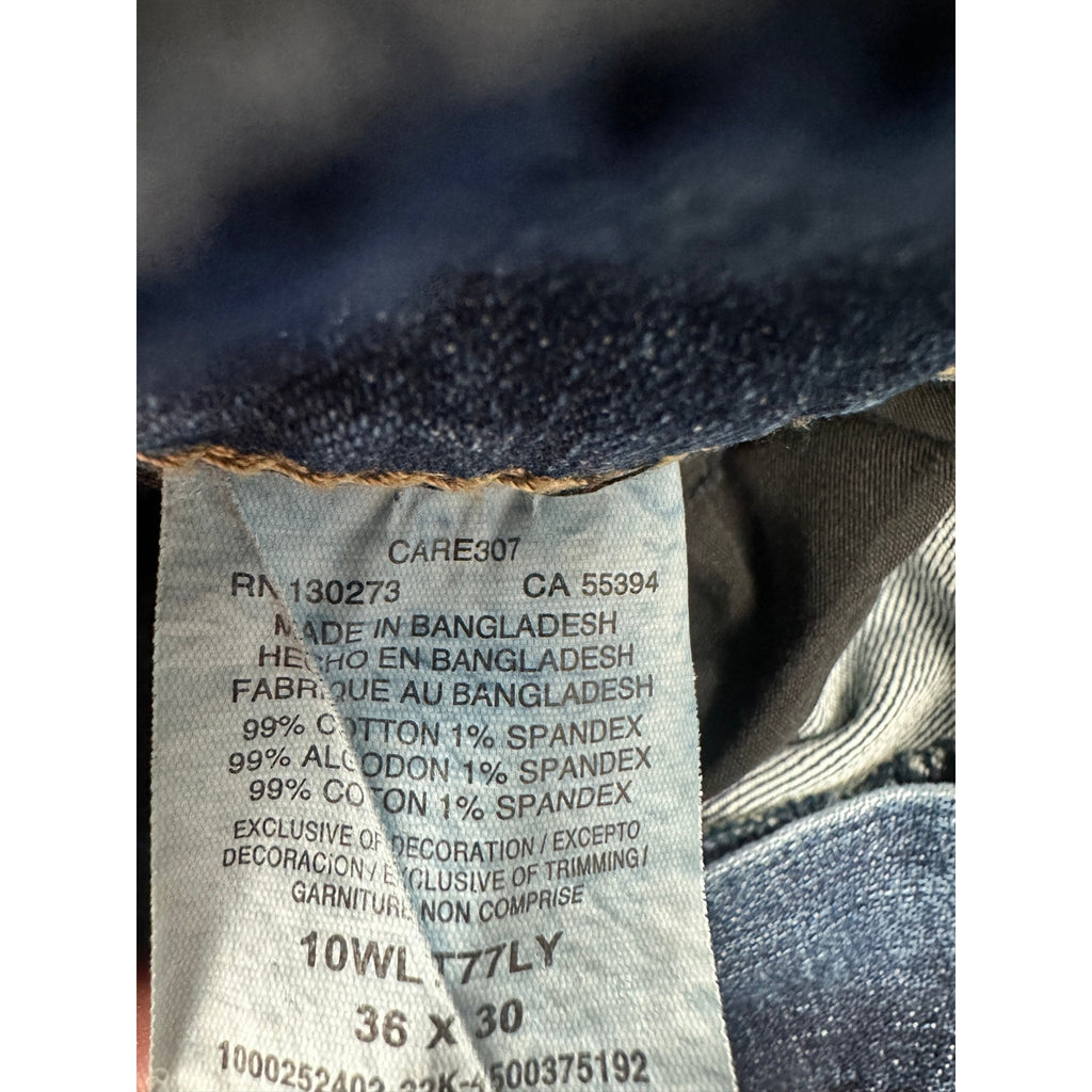 Wrangler Retro Slim Boot Cut Jeans in Layton Blue — Size 36x30 // Preowned