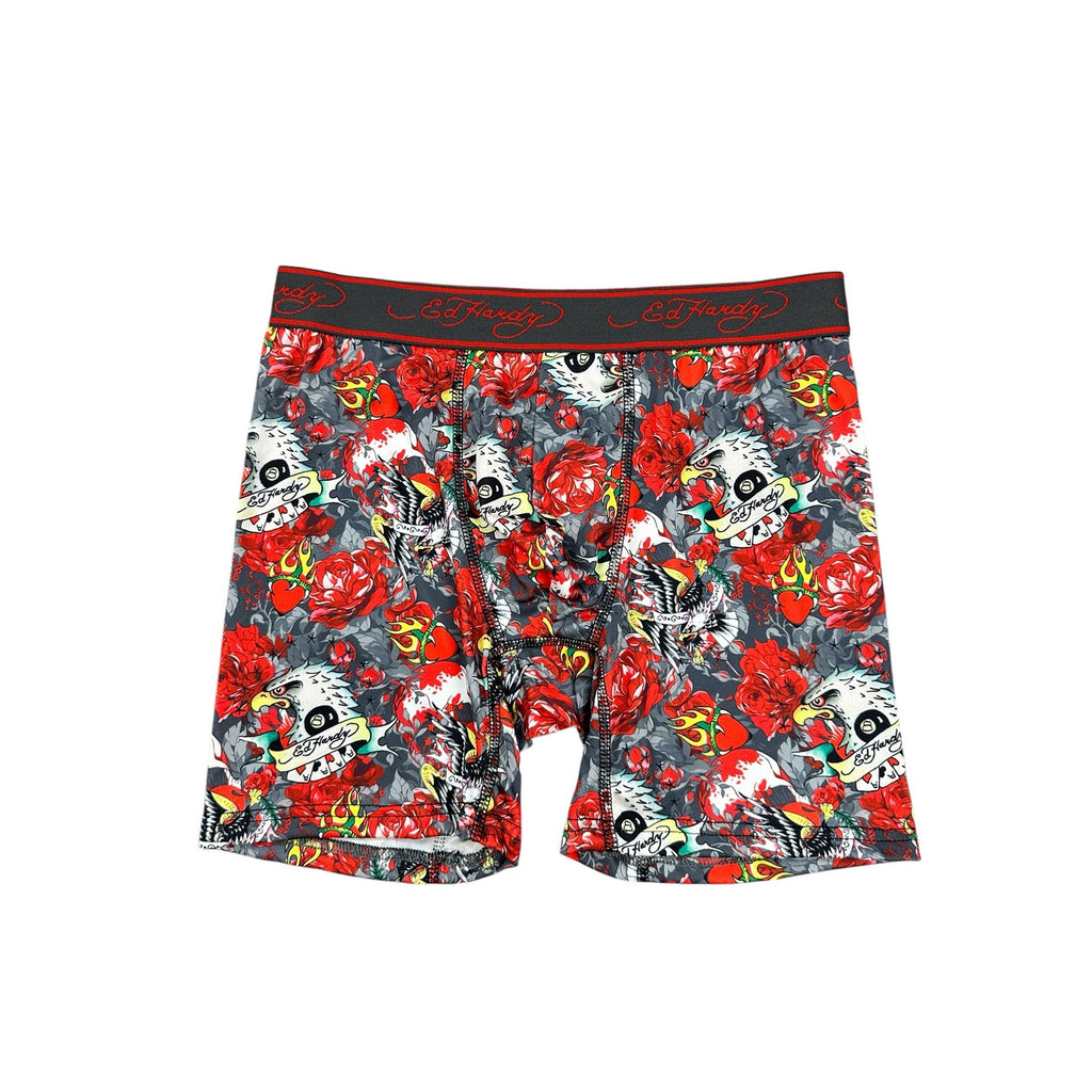 Ed Hardy Performance Boxer Briefs 4-Pack — Size Small