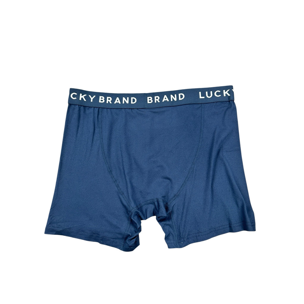 Lucky Brand Essential Soft Contour Pouch Boxer Briefs 4-Pack — Size Large