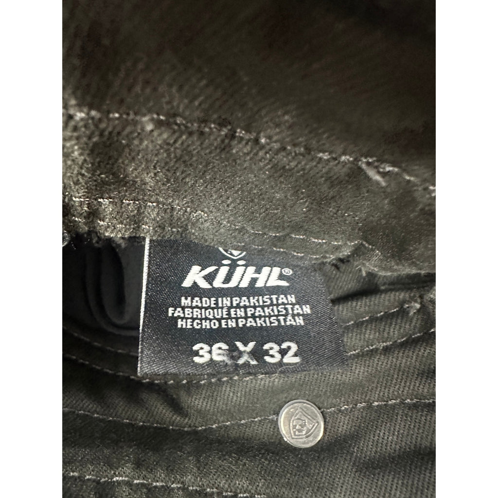 Kuhl Revolt Sweat Pant Performance Jeans in Black — Size 36x32 // Preowned