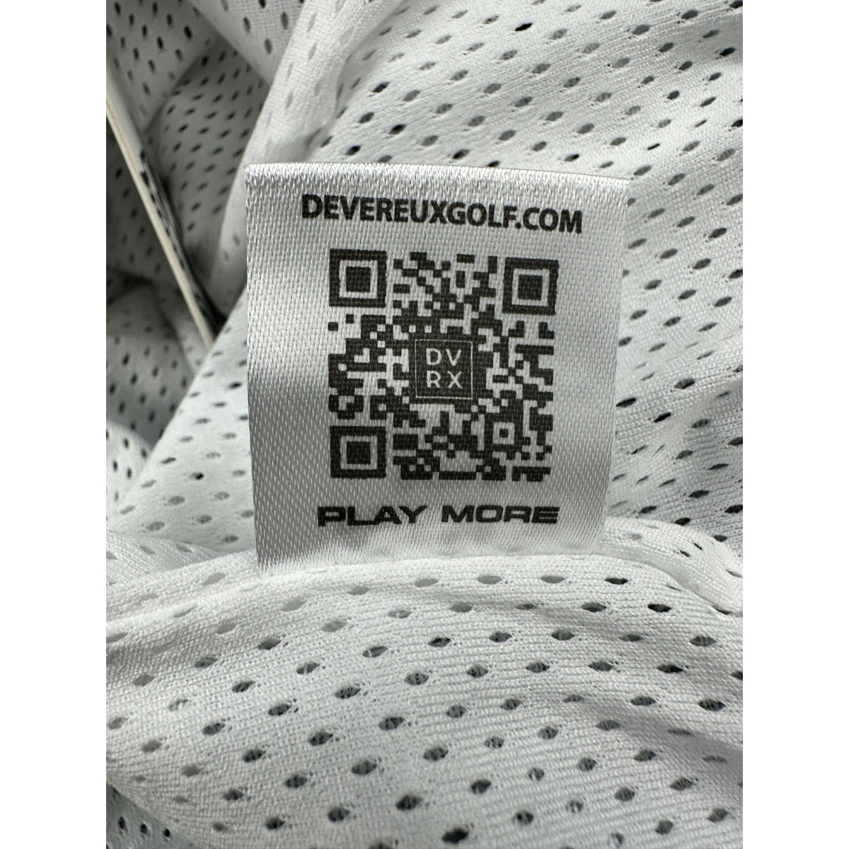 Devereux Golf Checkered Mesh Athletic Shorts — Size XL