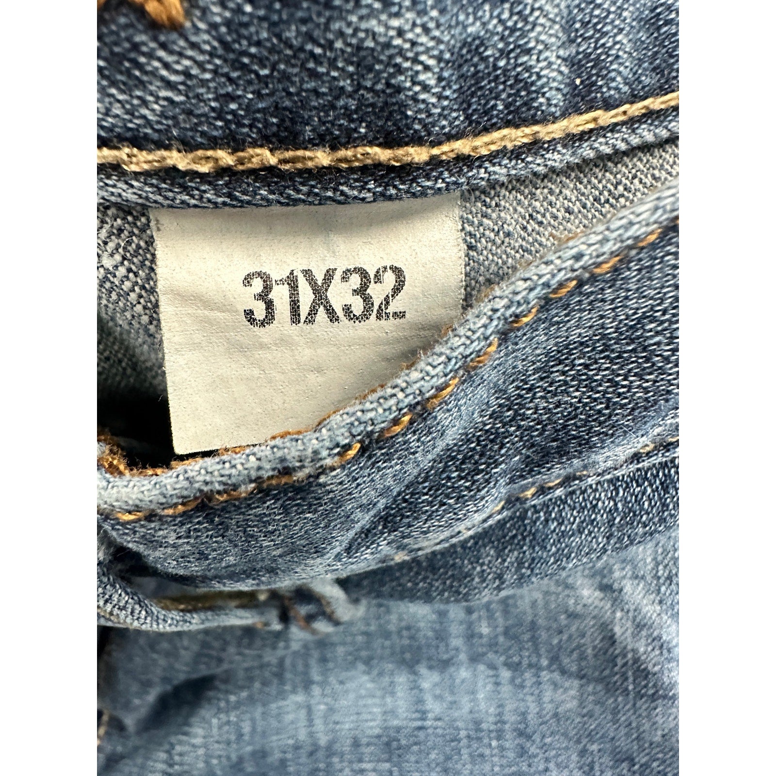 Cinch Silver Label Slim Straight Jeans in Dark Stone Blue — Size 31x32 // Preowned