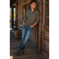 Buffalo David Bitton Axel Slim Stretch Jeans in Dark Wash — Size 40x30 // Preowned