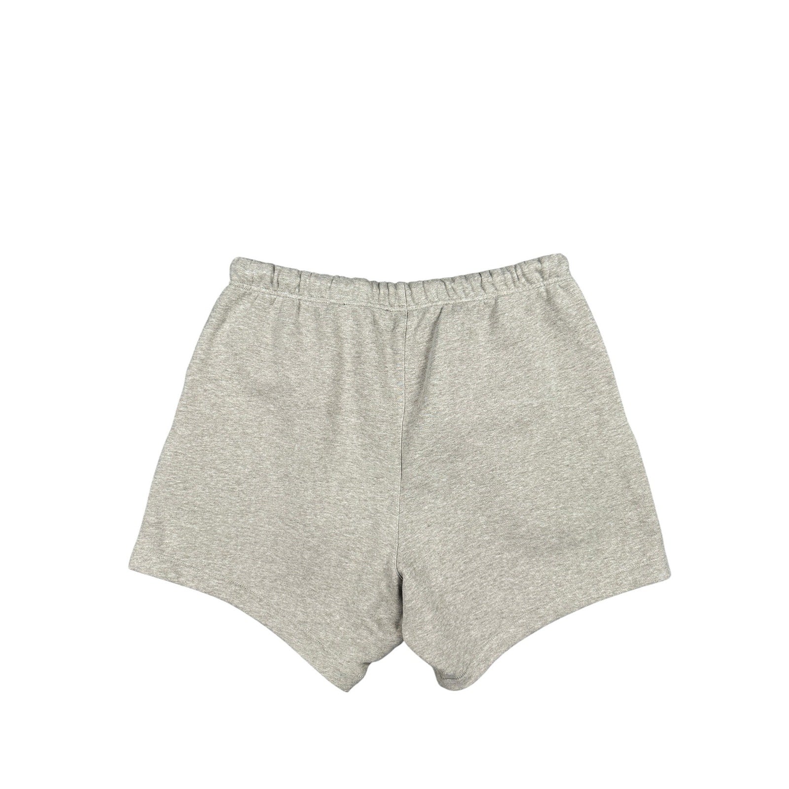 Fear of God Essentials Classic Fleece Sweat Shorts in Light Heather Oatmeal Tan — Size Large // Preowned