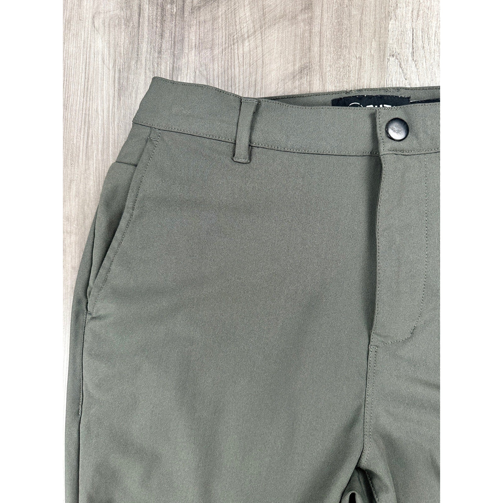 Cuts Clothing AO Slim Fit Joggers in Sage Gray — Size Medium // Preowned