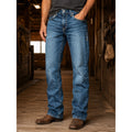 Ariat Gambler M5 Stackable Straight Leg Jean in Blue — Size 32x34 // Preowned