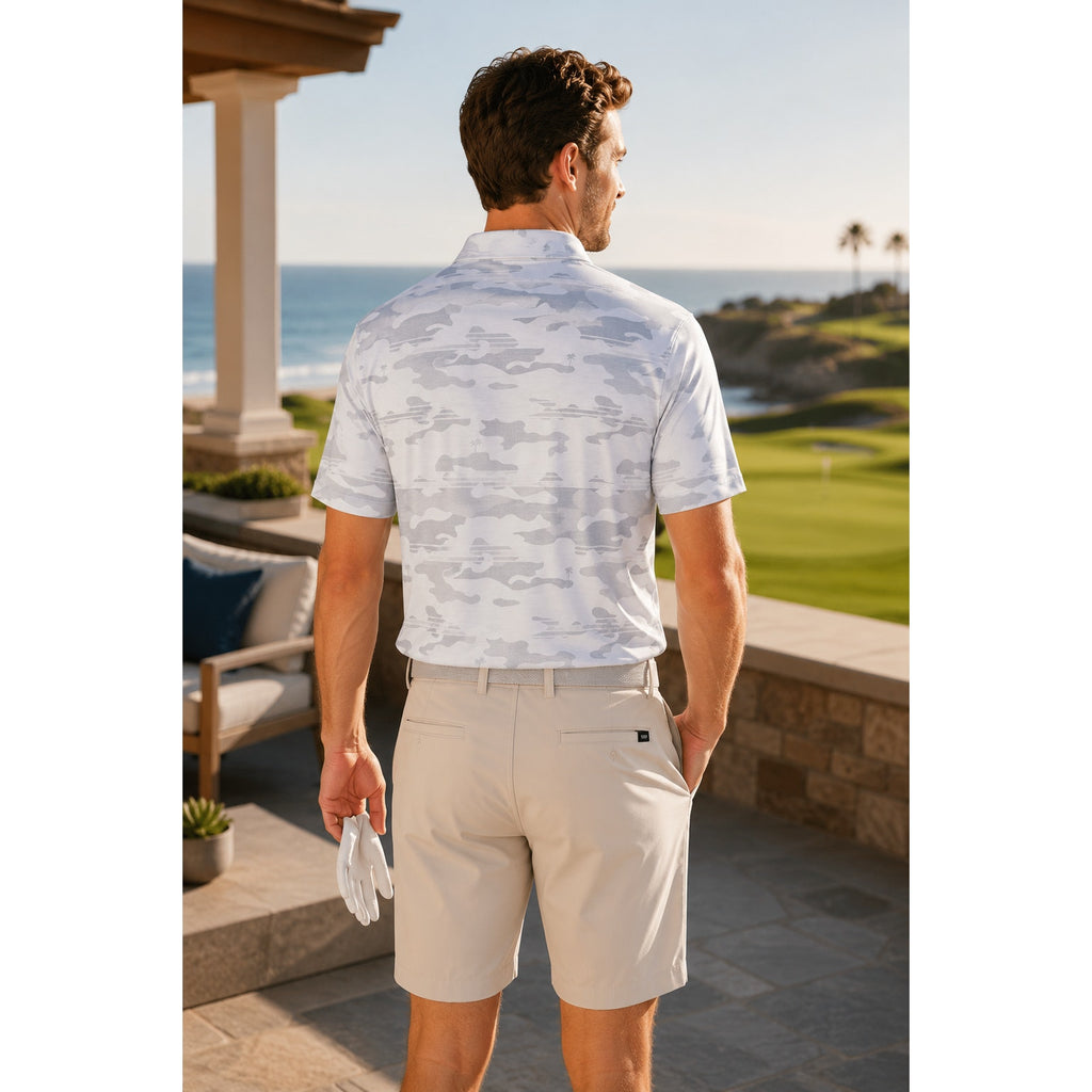 Travis Mathew Beachside Stealth Golf Polo - 3XL