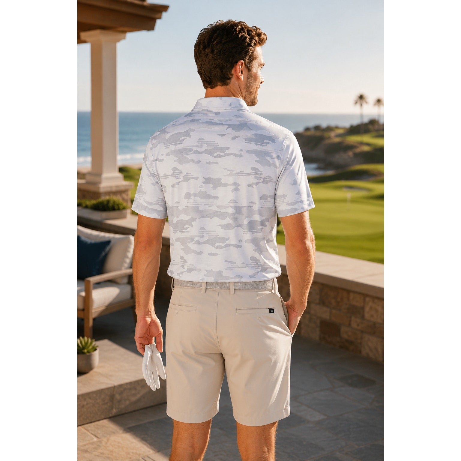 Travis Mathew Beachside Stealth Golf Polo - 3XL