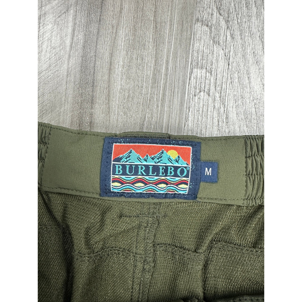 Burlebo Challenger Performance Stretch Pants Olive Green — Medium