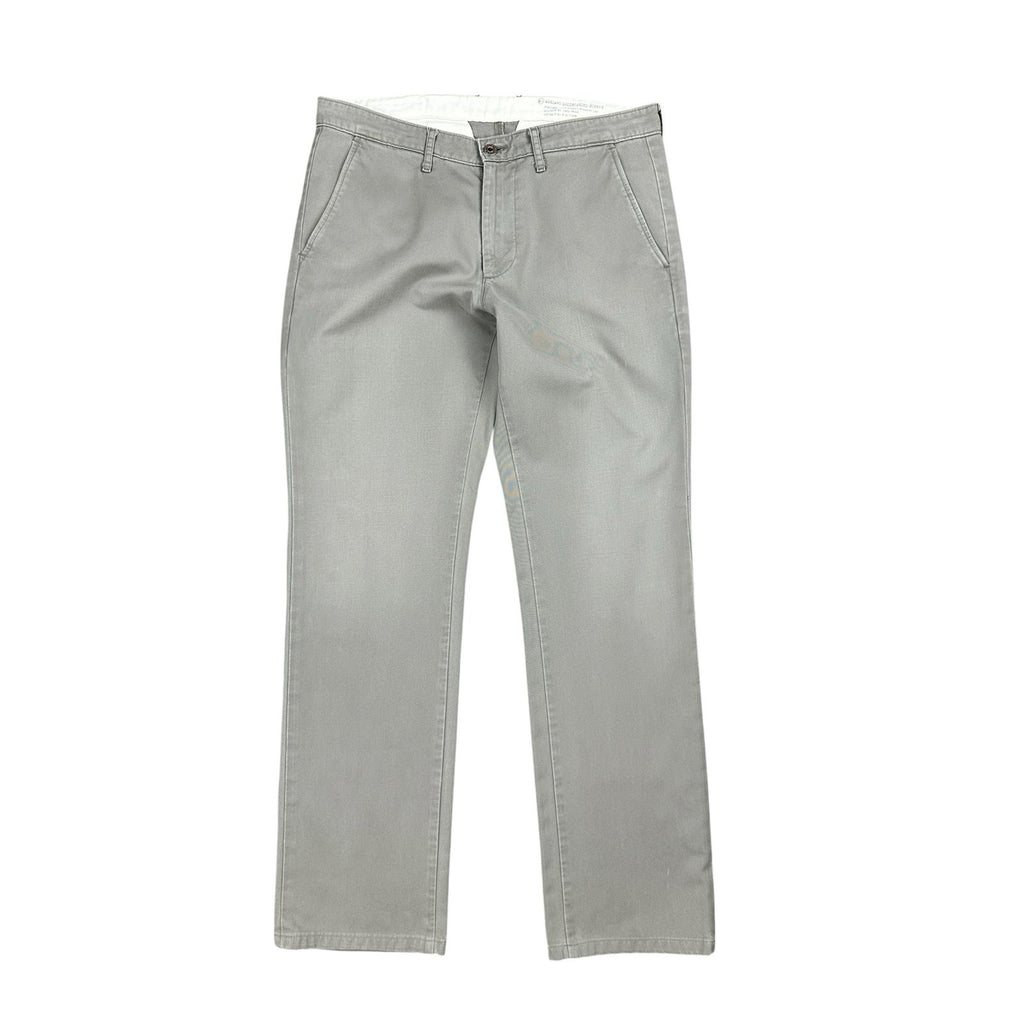 AG Adriano Goldschmied Supply Standard Issue Khaki Straight Leg Military Hand Twill Chino Pants — Size 31 // Preowned