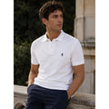 Polo Ralph Lauren Custom Slim Fit Mesh Knit Polo in White — Size Large // Preowned