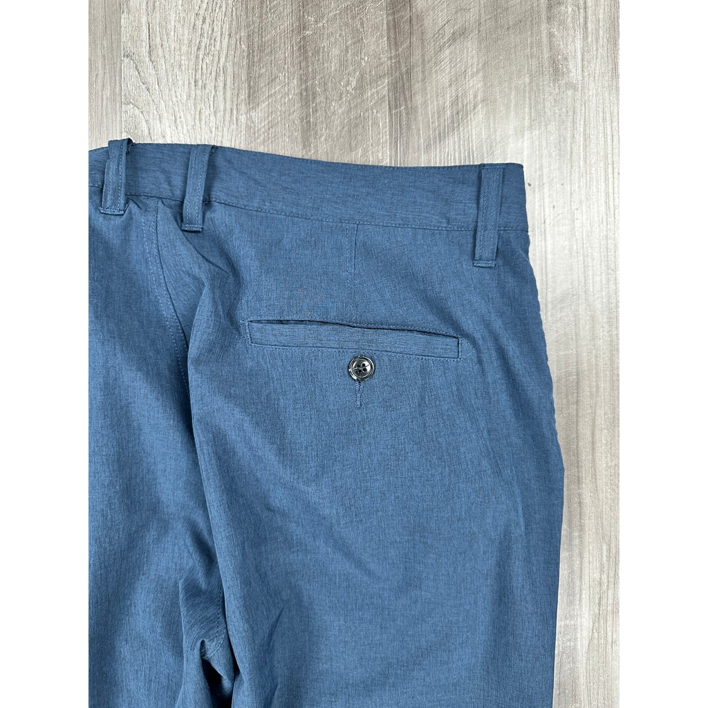 TravisMathew Laddium Performance Golf Chino Pants in Navy — Size 36 // Preowned