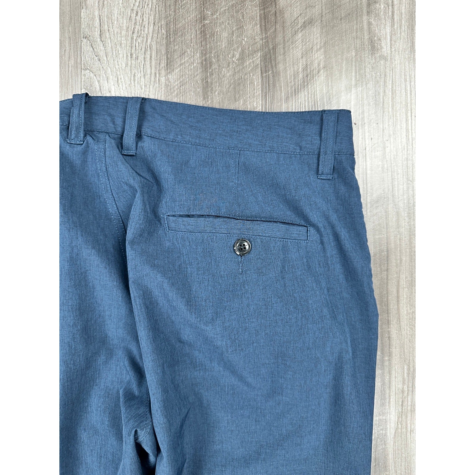 TravisMathew Laddium Performance Golf Chino Pants in Navy — Size 36 // Preowned