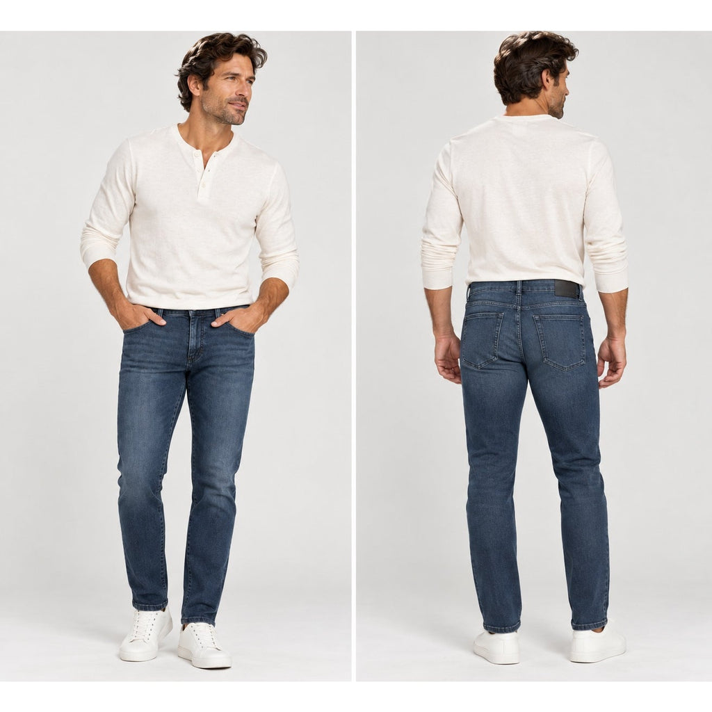 DL1961 Cooper Tapered Slim Jeans — Size 33x34