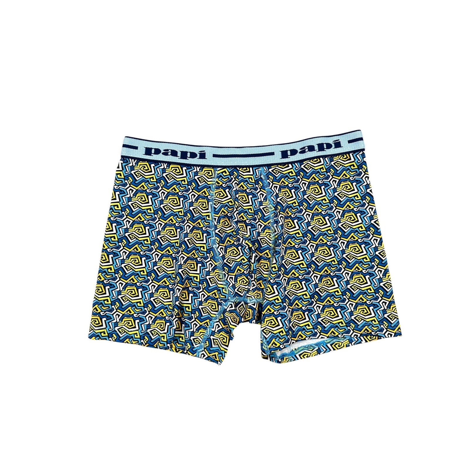 Papi Microfiber Boxer Briefs 4-Pack in Black — Size Medium