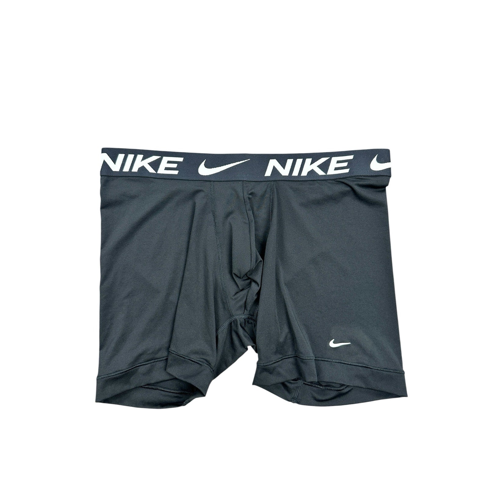 Nike Essential Micro Dri-FIT Boxer Brief 3-Pack in Black Blue Gray — Size Large