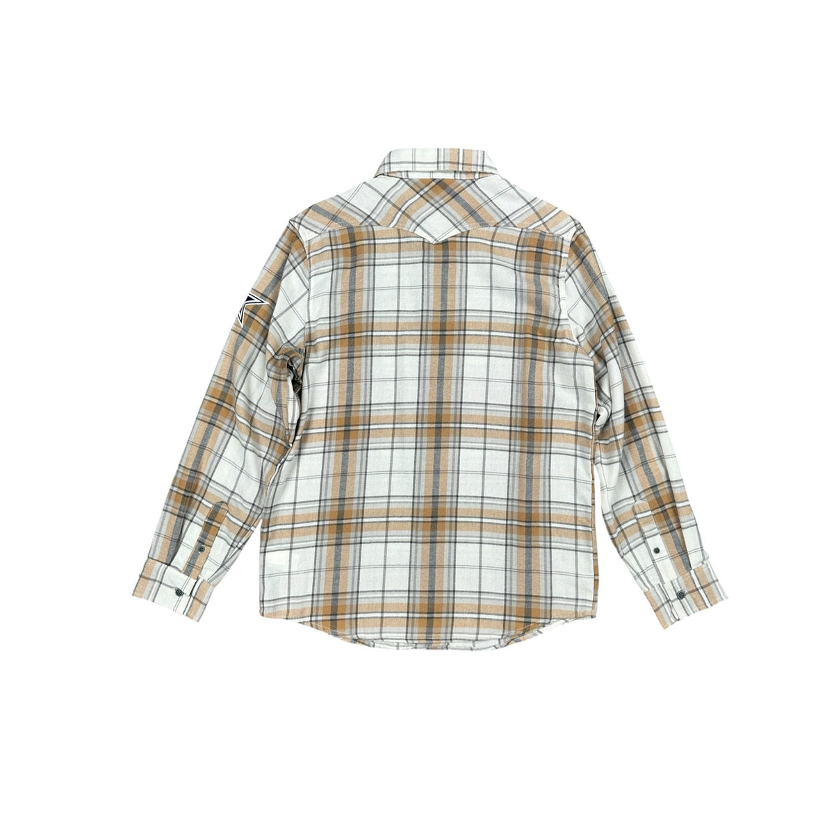 Fanatics NFL x Darius Rucker Dallas Cowboys Flannel Plaid Long Sleeve Button Down Shirt — Size Small