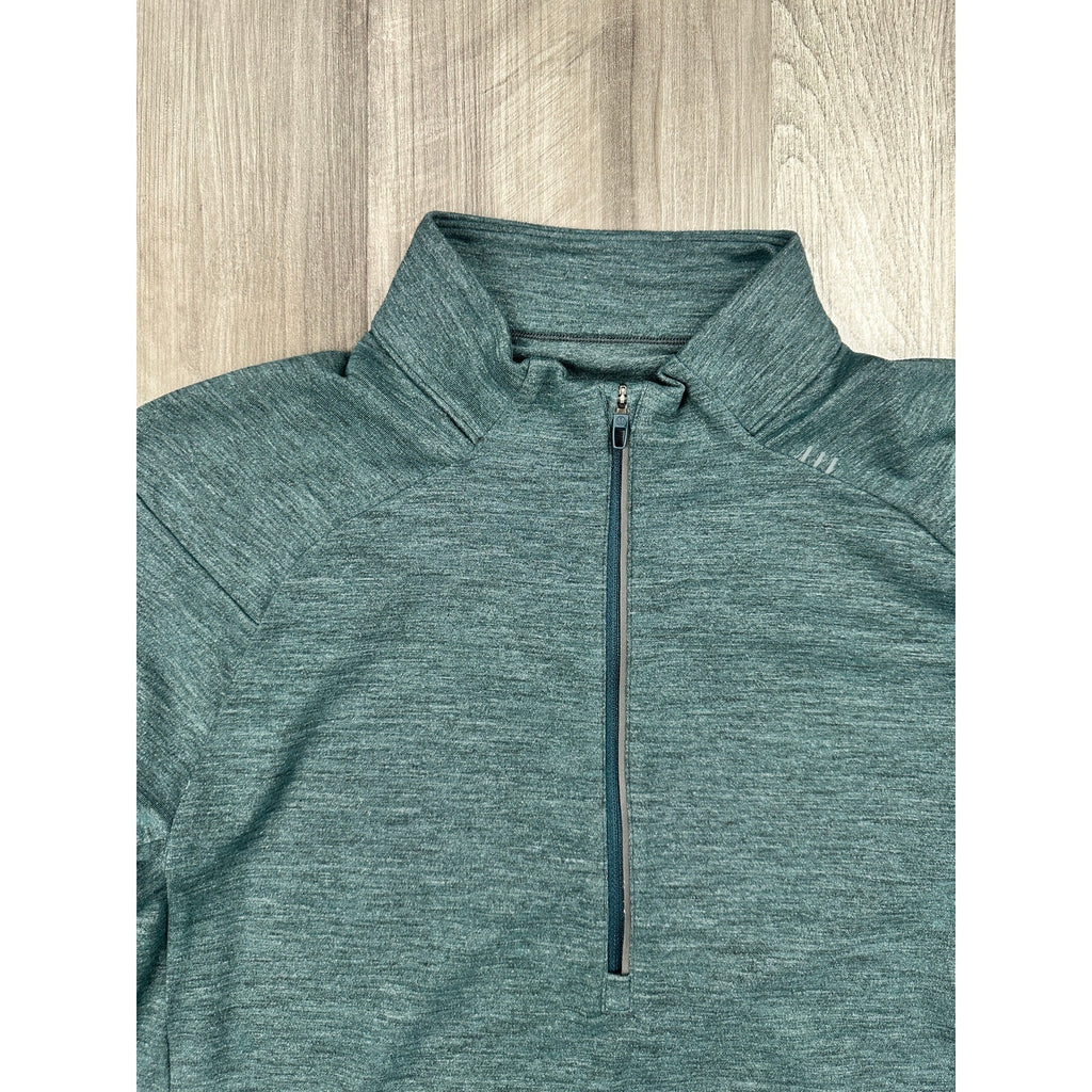 Lululemon Surge Warm Half Zip Pullover in Dark Teal — Size Large // Preowned