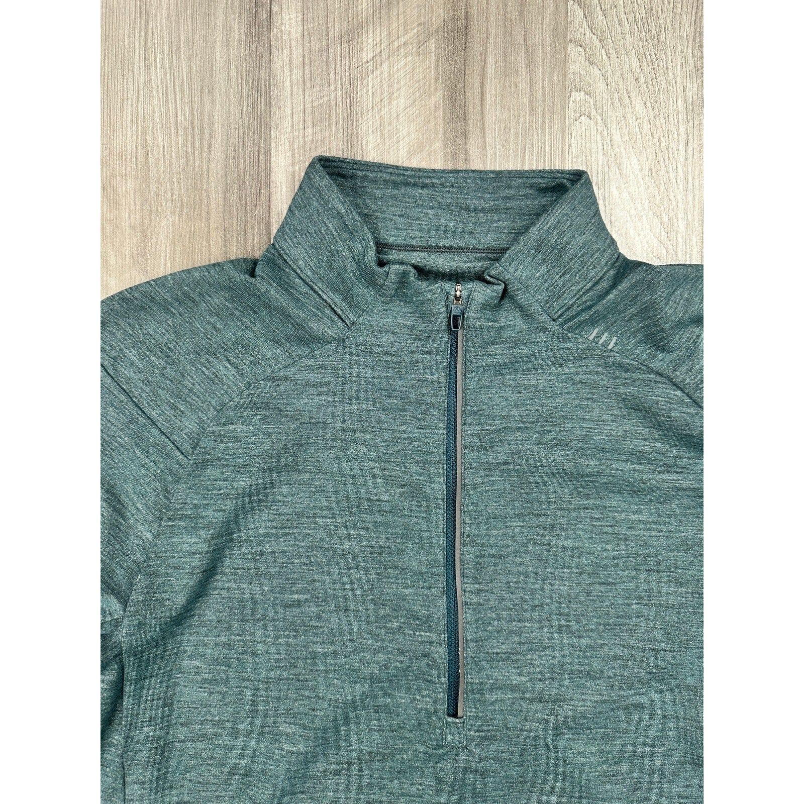 Lululemon Surge Warm Half Zip Pullover in Dark Teal — Size Large // Preowned