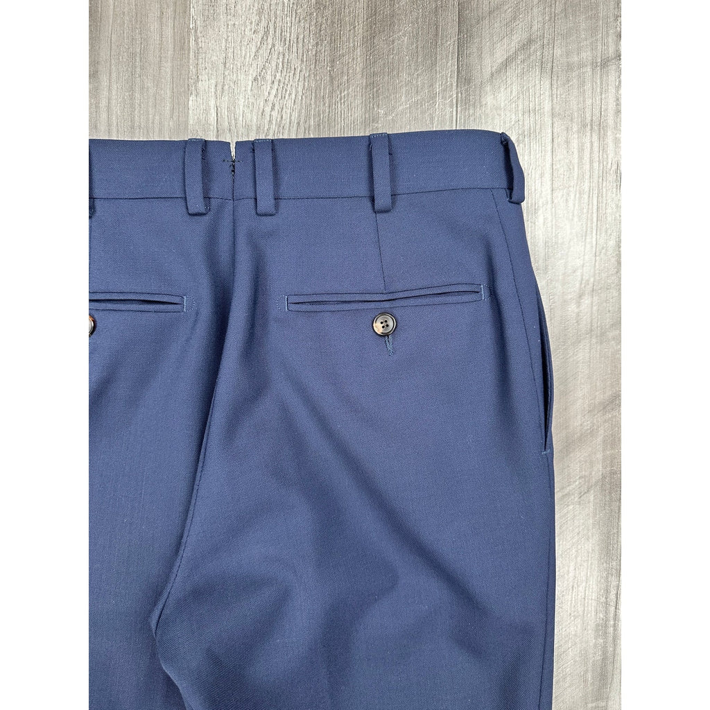 Suitsupply Brescia Tailored Fit Lanificio F.lli Cerruti Wool Trouser Pants — Size 44 (US 28) // Preowned