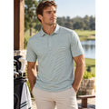 Stitch Golf Atlantic Stripe Golf Polo — Size XL // Preowned