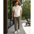 BYLT Coastal Straight Stretch Performance Trouser Pants in Dark Taupe — Size 32 // Preowned