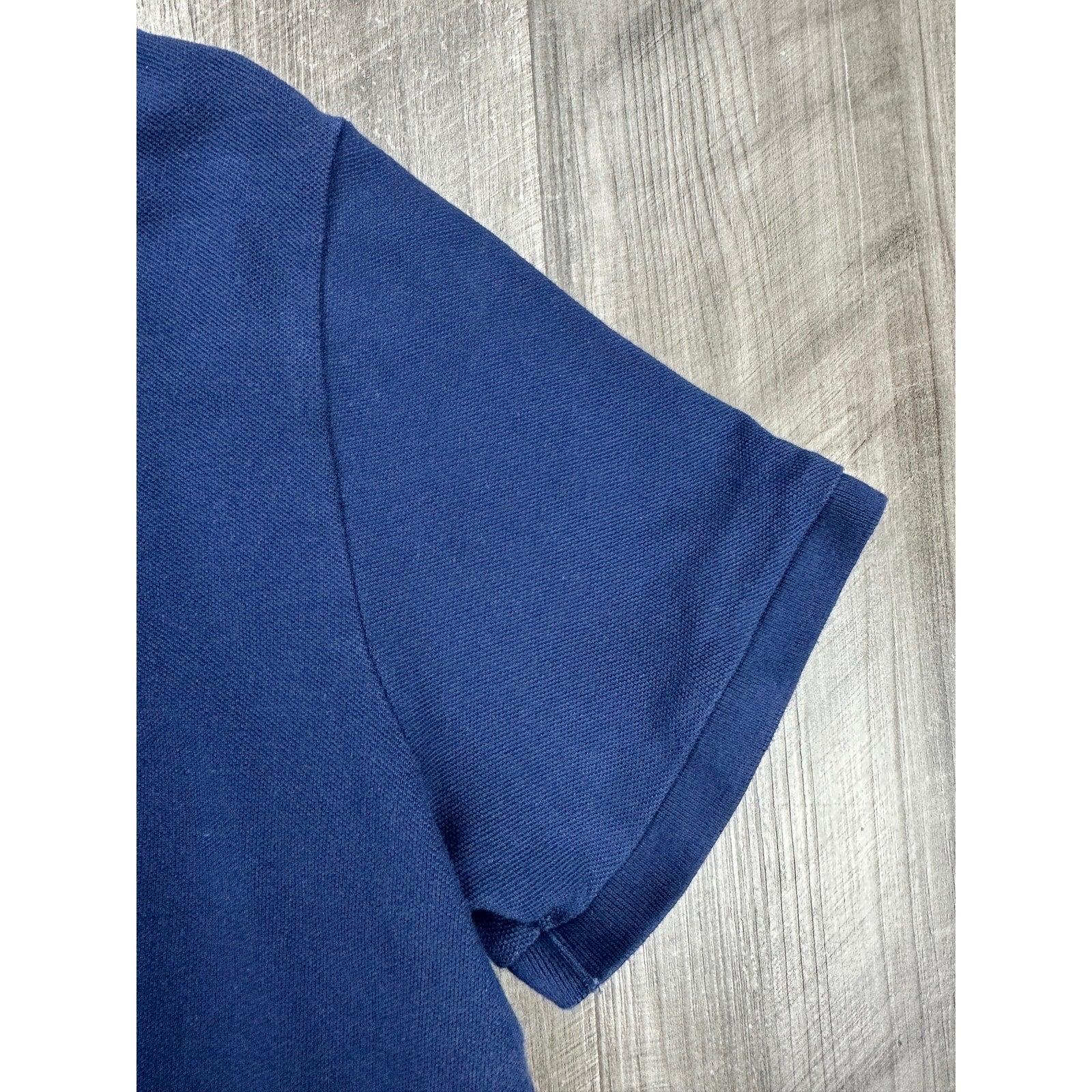 Polo Ralph Lauren Custom Slim Fit Mesh Knit Polo in Navy — Size Large // Preowned
