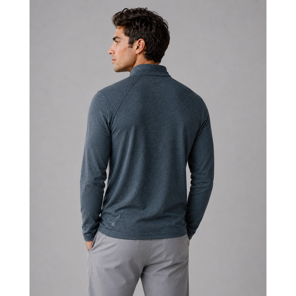 Lululemon Smooth Spacer Quarter Zip Pullover in Heather Dark Teal — Size XL