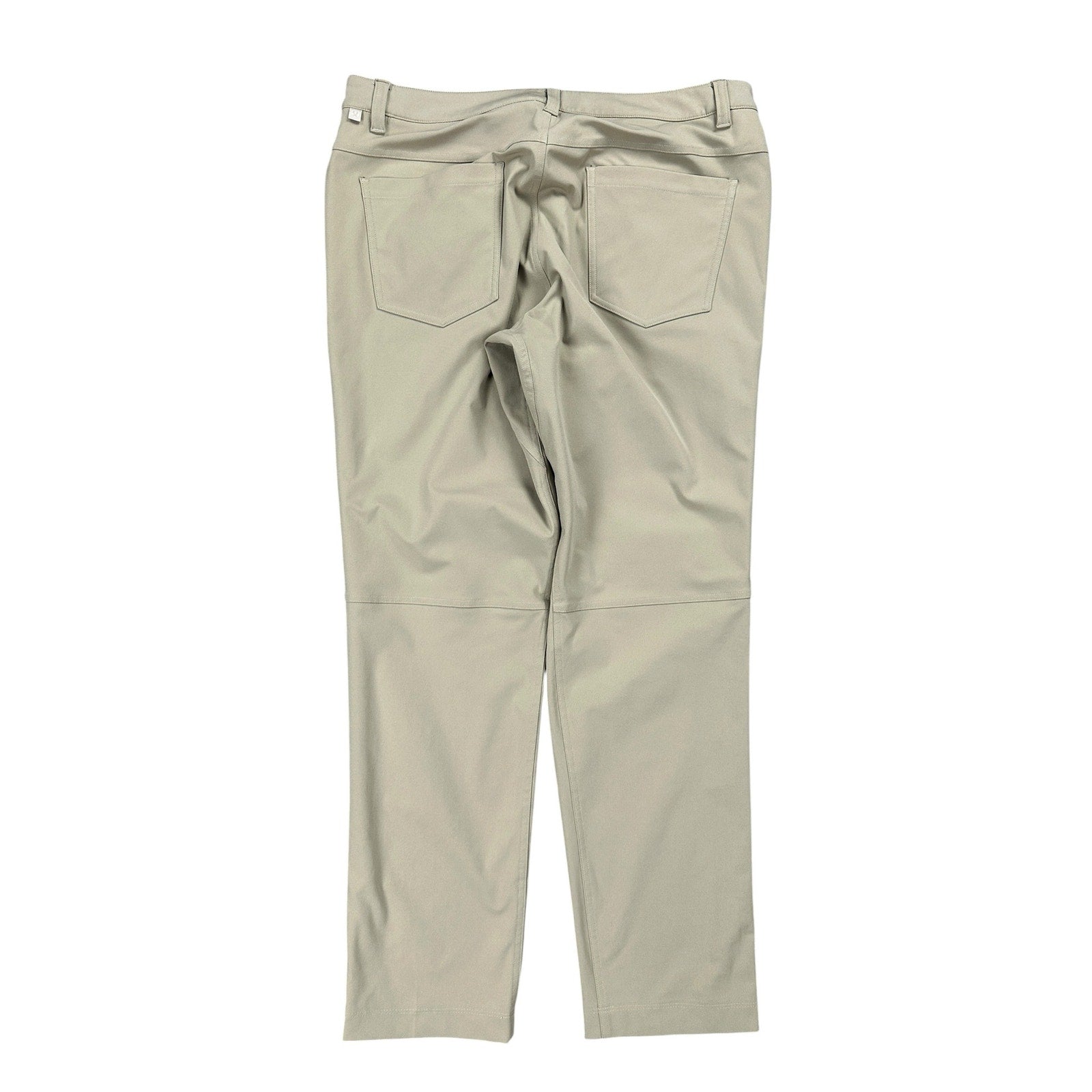 Lululemon ABC Slim Fit Warpstreme 5 Pocket Pants in Tan — Size 32 // Preowned