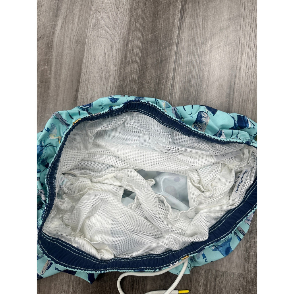 Tommy Bahama Aloha Cocktail Bar Swim Trunks in Mint Green — Size 2XL // Preowned
