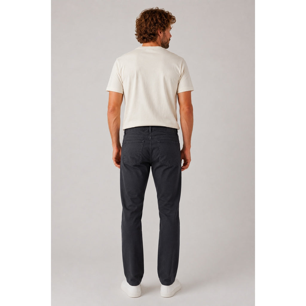 AG Adriano Goldschmied The Graduate Tailored Leg Pant in Super Black — 36x32