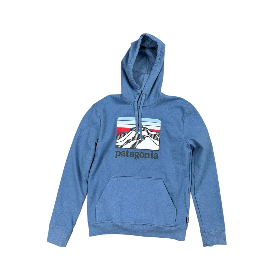 Patagonia Line Logo Ridge Uprisal Regular Fit Hoodie — Size Small // Preowned