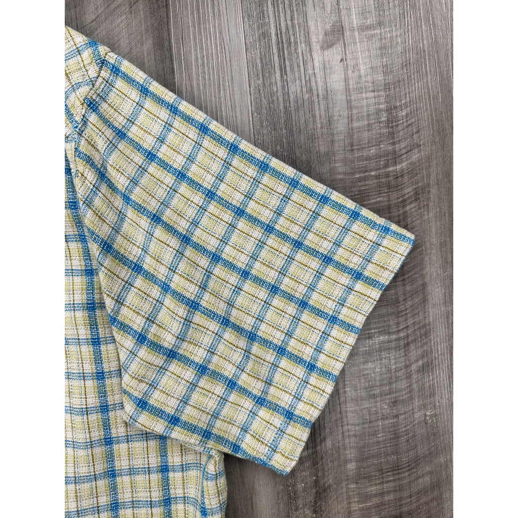 Royal Robbins Relaxed Fit Cool Mesh Eco Plaid Short Sleeve Shirt — Size 2XL // Preowned