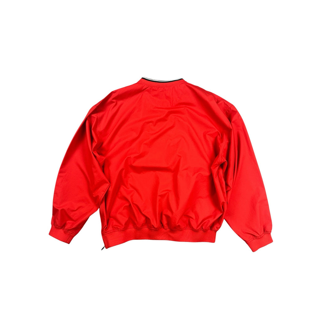 Nike New Mexico Lobos Team V-Neck Pullover Windbreaker in Red — Size XL // Preowned