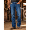 Ariat M4 Low Rise Legacy Boot Cut Jean in Roadhouse — 38x32 // Preowned