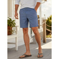 Johnnie-O Dawn 2 Dusk Hybrid Shorts in Shadow Blue — Size 36