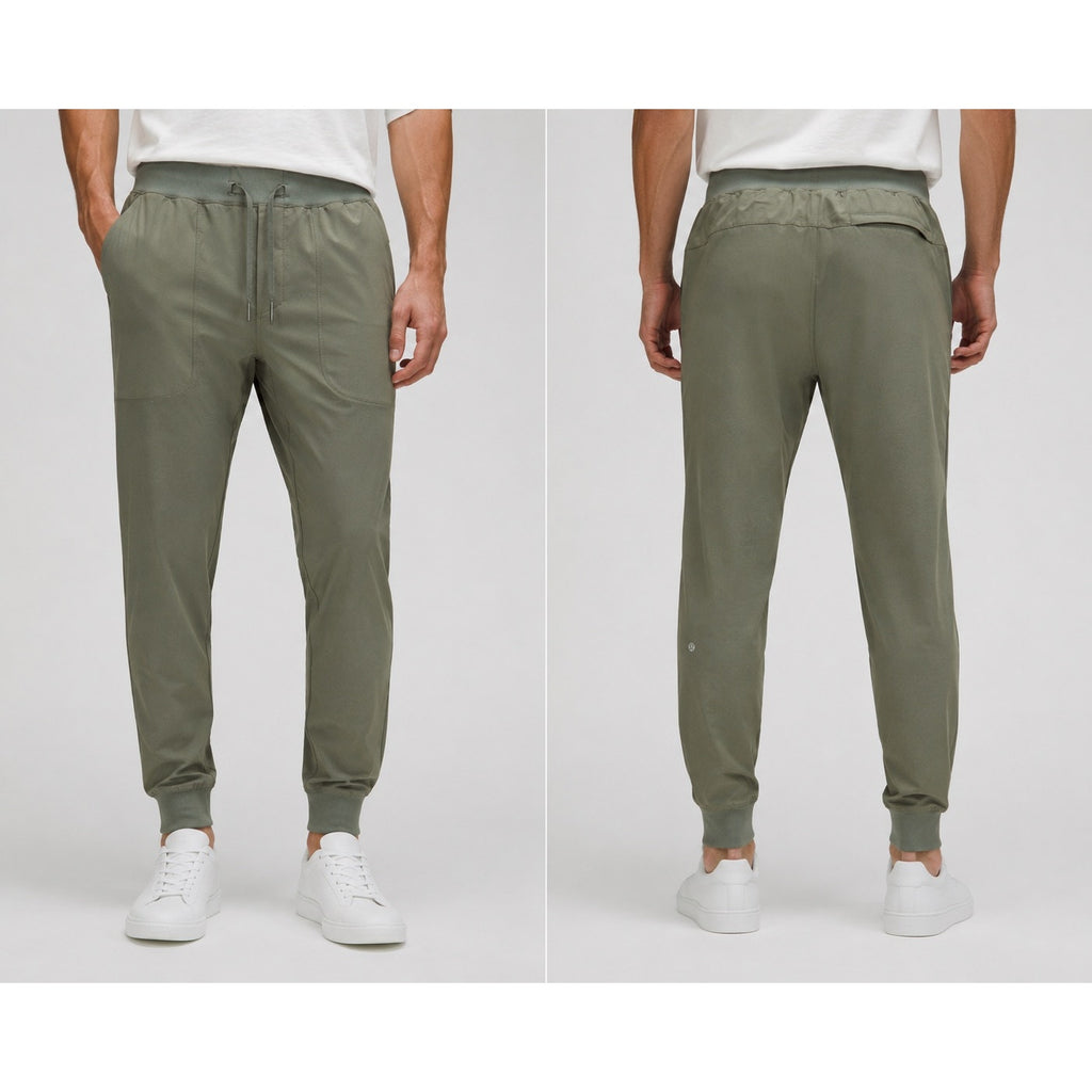Lululemon ABC Warpstreme Joggers in Olive Green — Size Large // Preowned