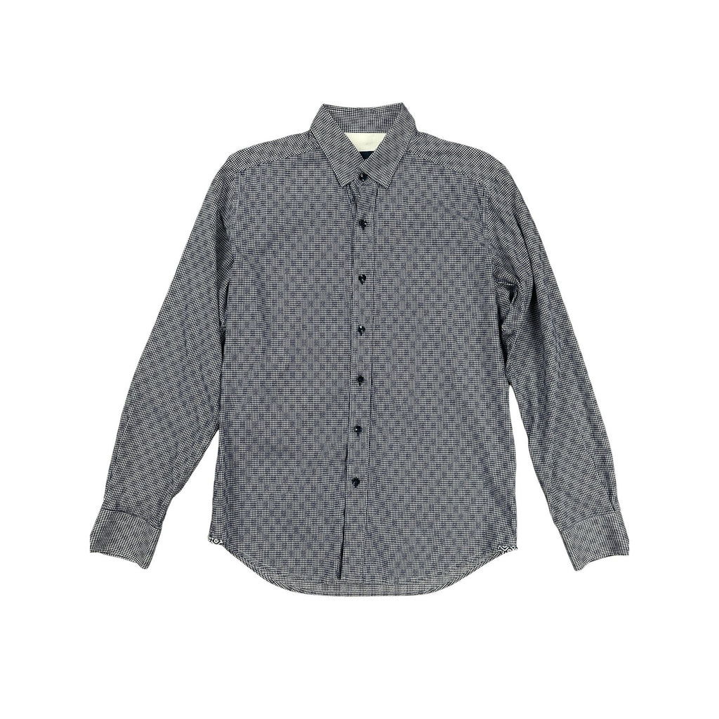 Robert Graham Modern Americana Tailored Fit Checkered Long Sleeve Button - Small