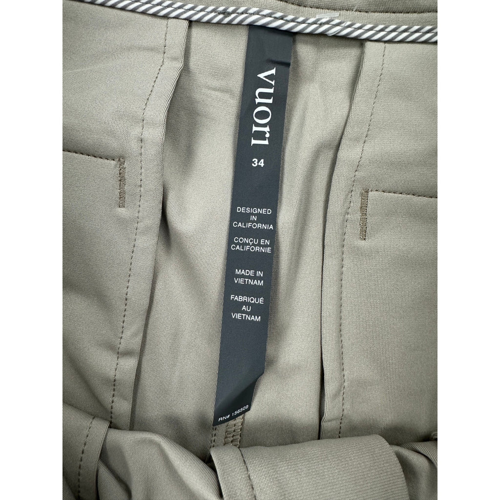 Vuori Meta Trouser Athletic Slim Fit 30" Pants — Size 34