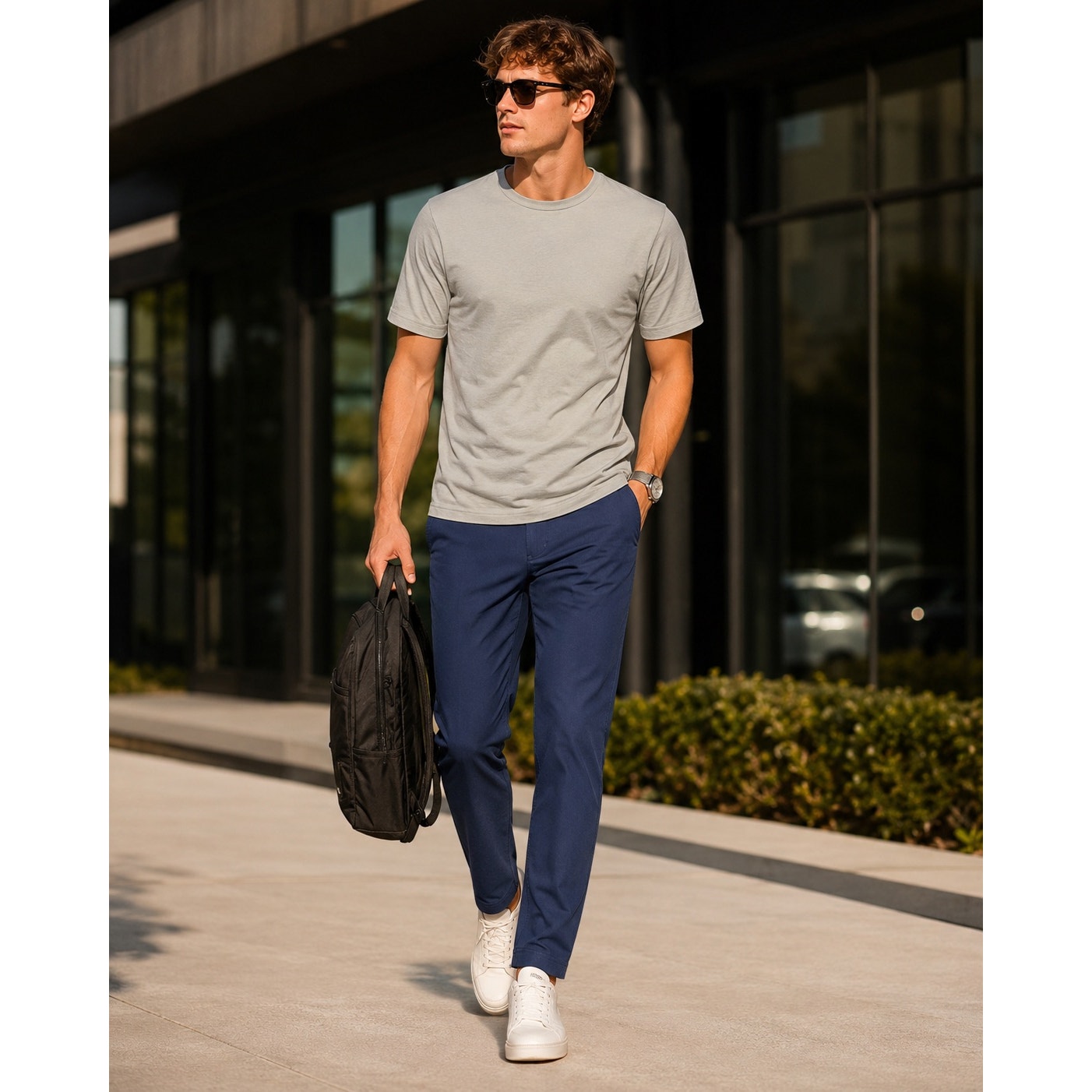 Public Rec Gamechanger 5 Pocket Performance Pants in Navy — Size 42x30 // Preowned