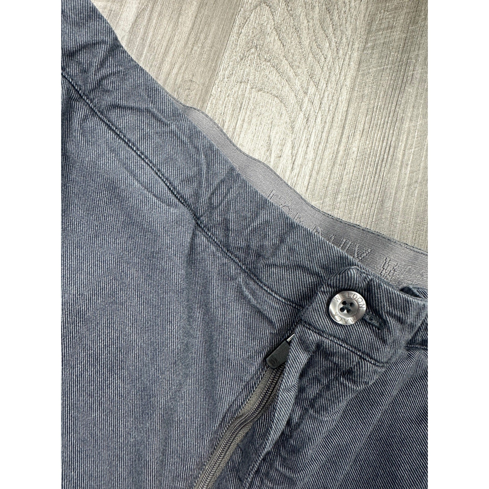 Mack Weldon Radius Stretch Twill Chino Jogger in Charcoal — Size Large // Preowned
