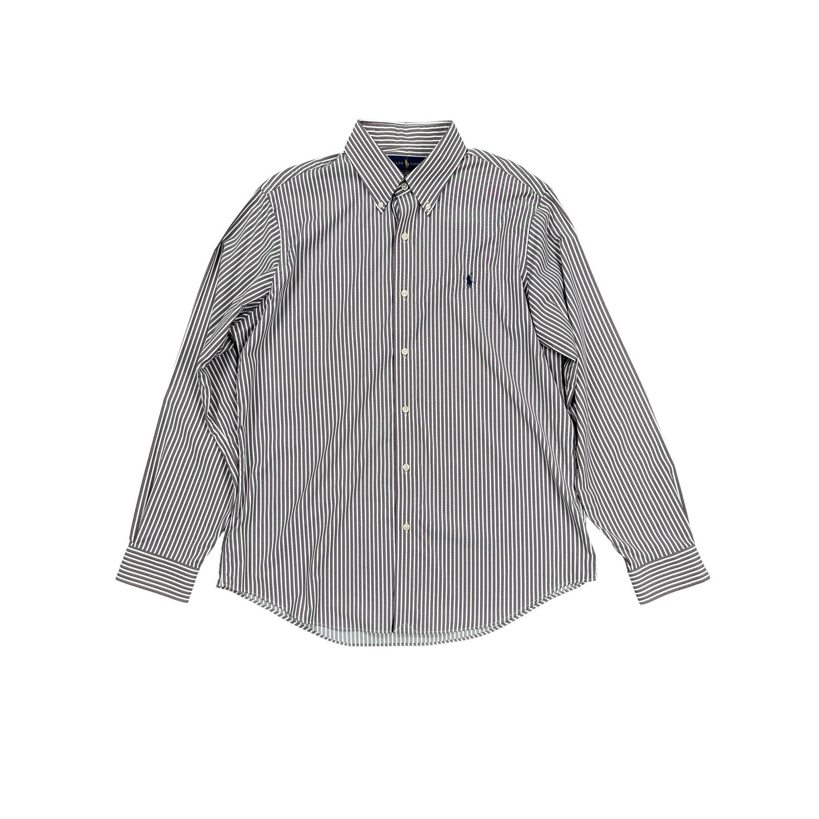 Polo Ralph Lauren Classic Fit Performance Stripe Button-Down — Large