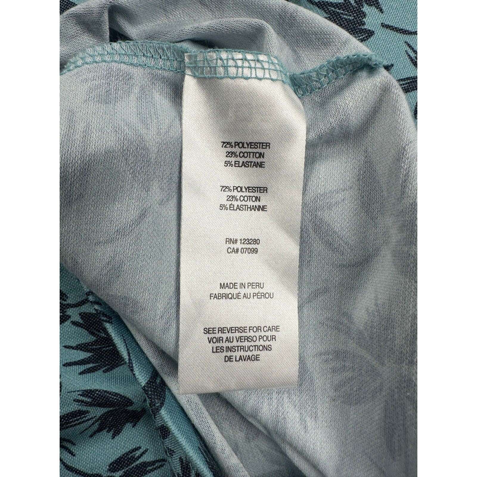 Travis Mathew Featherweight Jungle Golf Polo in Teal Navy — Size XL // Preowned
