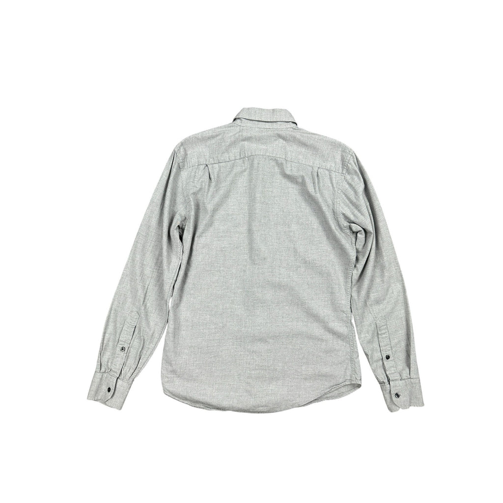 Teddy Stratford Two Pocket Organic Long Sleeve Shirt in Gray — Size 1 (US Small) // Preowned
