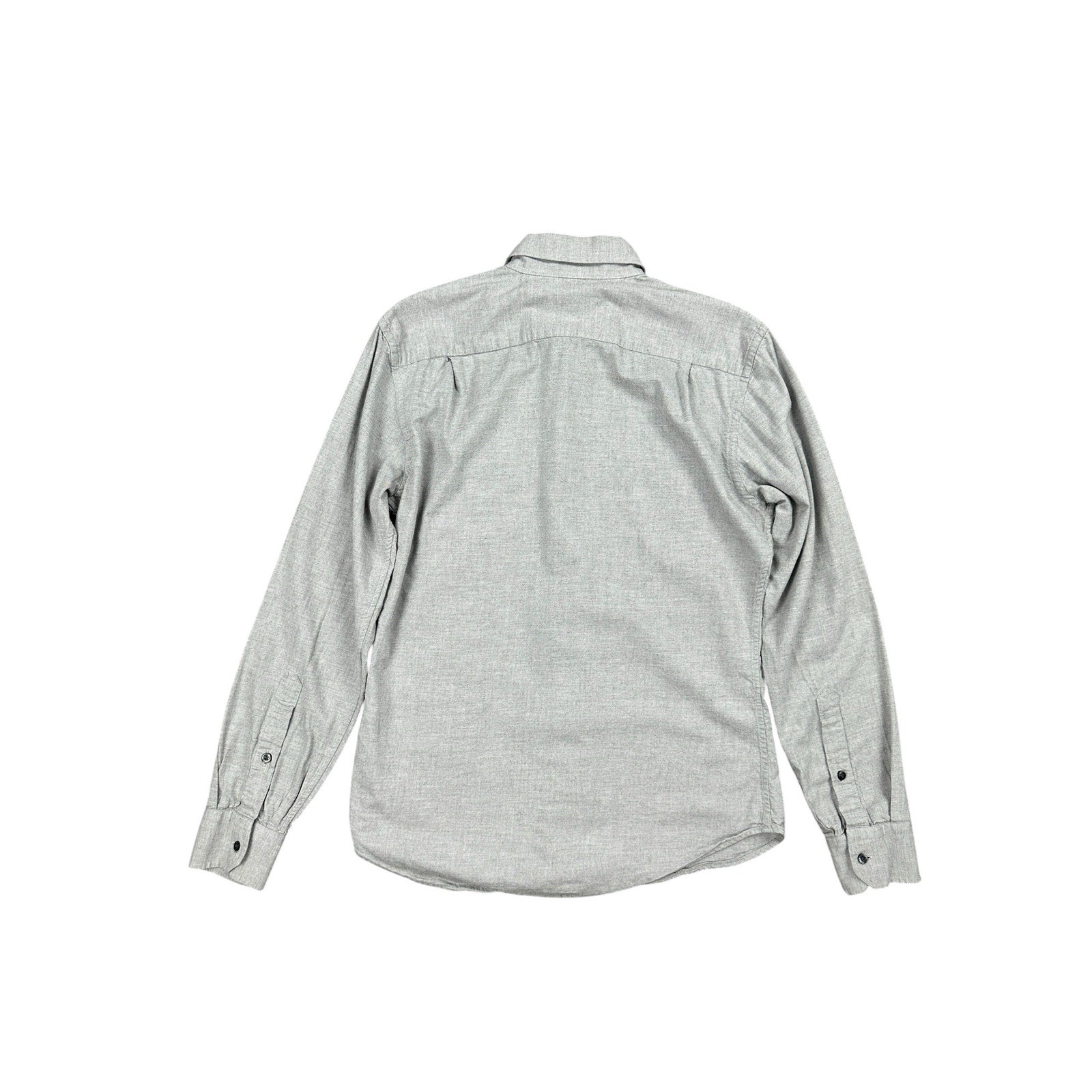 Teddy Stratford Two Pocket Organic Long Sleeve Shirt in Gray — Size 1 (US Small) // Preowned